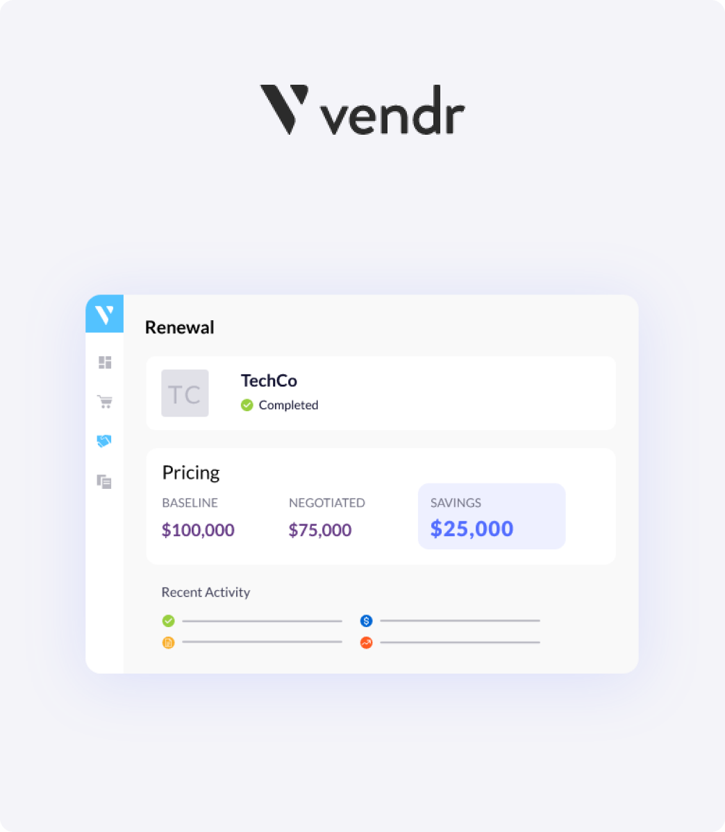 Vendr branding